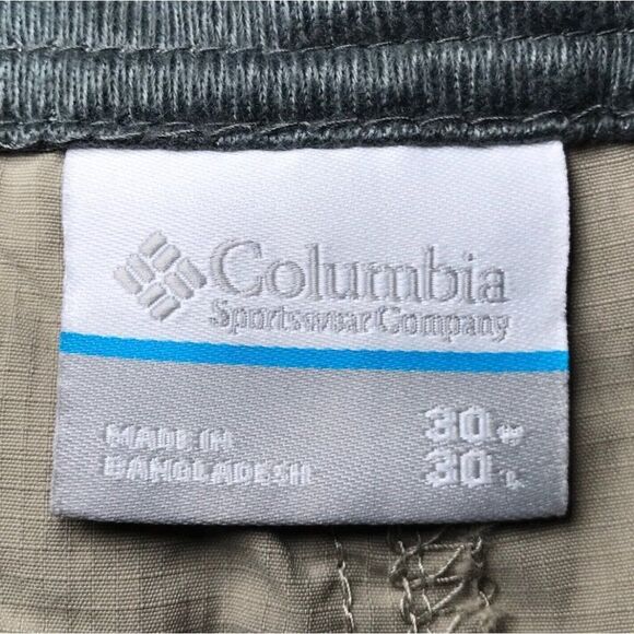 Vintage Columbia Khaki Indie Low Rise Gorpcore Convertible Cargo Pants / 30x30 - Picture 6 of 6